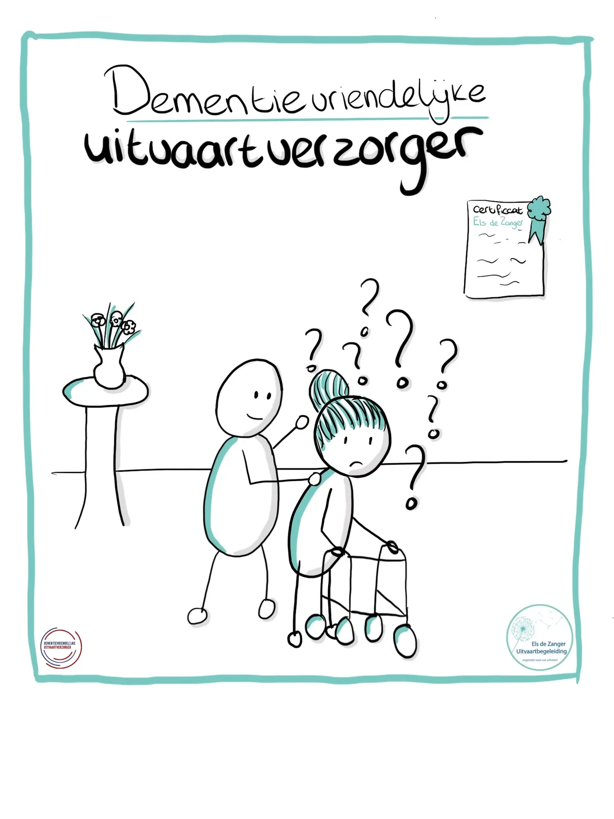 Foto bij ‘Els de Zanger Uitvaartbegeleiding, dementie vriendelijk.’